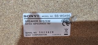 SONY SS-WG 990 PASSIVE SUBWOOFER 8 ''-thumb-6