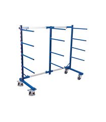 Variofit sw-310.006 Τρόλεϊ Επιμηκών Αντικειμένων με Βραχίονες για Φορτίο Βάρους ως 400kg