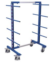 Variofit sw-130.007 Τρόλεϊ Επιμηκών Αντικειμένων με Βραχίονες Διπλής Όψης για Φορτίο Βάρους ως 400kg
