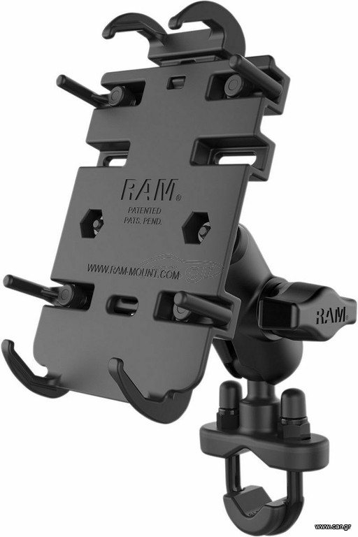 RAM MOUNT QUICK GRIP WITH U-BOLT BASE BLACK
