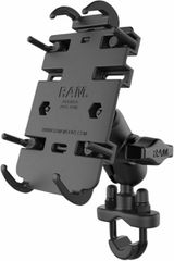 RAM MOUNT QUICK GRIP WITH U-BOLT BASE BLACK