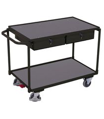 Variofit sw-600.504/AG Πάγκος Εργασίας Φορητός 2 Επιπέδων για Φορτίο Βάρους ως 250kg