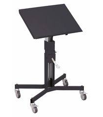 Variofit sw-405.012/AG Σταντ Αντικειμένων Τροχήλατο Ρυθμιζόμενου Ύψους Ανακλινόμενο με Γρύλο για Φορτίο Βάρους ως 150kg