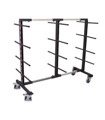 Variofit sw-310.007/AG Τρόλεϊ Επιμηκών Αντικειμένων με Βραχίονες Διπλής Όψης για Φορτίο Βάρους ως 400kg