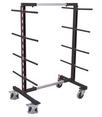 Variofit sw-160.007/AG Τρόλεϊ Επιμηκών Αντικειμένων με Βραχίονες Διπλής Όψης για Φορτίο Βάρους ως 400kg