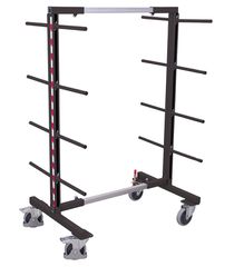 Variofit sw-130.007/AG Τρόλεϊ Επιμηκών Αντικειμένων με Βραχίονες Διπλής Όψης για Φορτίο Βάρους ως 400kg