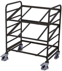Variofit sw-610.200/AG Τρόλεϊ Μεταφοράς για Κουτιά Euro με Επικλινή Ράφια για Φορτίο Βάρους ως 200kg