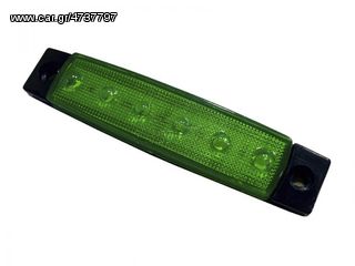 LED ΟΓΚΟΥ ΑΔΙΑΒΡΟΧΑ ΠΡΑΣΙΝΟ ΦΩΣ 10-30 VOLT ΑΡΙΣΤΗΣ ΠΟΙΟΤΗΤΟΣ ....Sound☆Street....