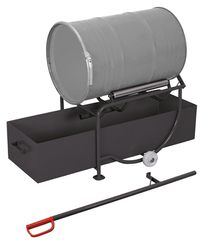 Variofit zu-3203/AG Καρότσι Μεταφοράς & Ανατροπής Βαρελιών με Λεκάνη Συλλογής για Φορτίο Βάρους ως 250kg