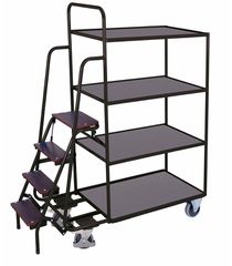 Variofit sw-600.617/AG Τρόλεϊ Μεταφοράς με Σκάλα για Φορτίο Βάρους ως 250kg