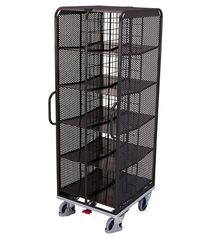 Variofit sw-574.002/AG Τρόλεϊ Εγγράφων με 20 Θήκες για Φορτίο Βάρους ως 500kg