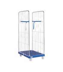 Paggiola Plastic base Rollbox Τρόλεϊ Μεταφοράς 2 Πλευρών για Φορτίο Βάρους ως 500kg