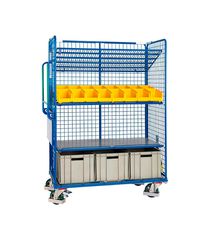Paggiola Display Rollcage with Train system Τρόλεϊ Μεταφοράς 3 Πλευρών για Φορτίο Βάρους ως 500kg
