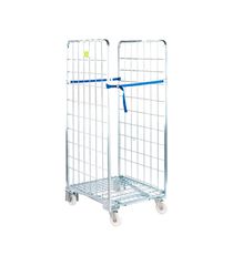 Paggiola Nestable Rollcage Τρόλεϊ Μεταφοράς 2 Πλευρών για Φορτίο Βάρους ως 500kg