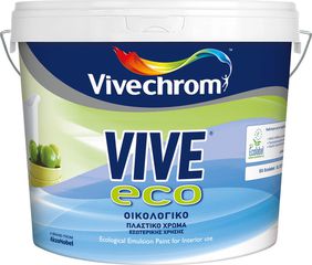 VIVE ECO ΛΕΥΚΟ ΠΛΑΣΤΙΚΟ VIVECHROM 9,00lt (Q)