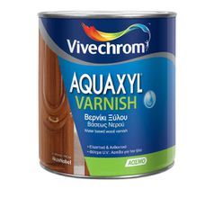 AQUAXYL VARNISH ΒΕΡΝΙΚΙ ΕΜΠΟΤΙΣΜΟΥ ΓΥΑΛΙΣΤΕΡΟ ΑΧΡΩΜΟ VIVECHROM 750ml (A)