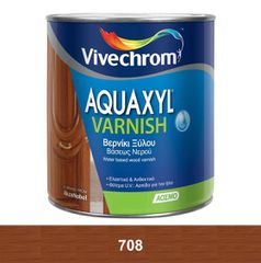AQUAXYL VARNISH ΒΕΡΝΙΚΙ ΕΜΠΟΤΙΣΜΟΥ ΣΑΤΙΝΕ 708 VIVECHROM 750ml (A)