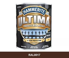 HAMMERITE ULTIMA ΓΥΑΛΙΣΤΕΡΟ ΚΑΦΕ ΣΚΟΥΡΟ 750ml
