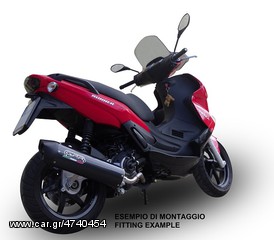ΕΞΑΤΜΙΣΗ ΤΕΛΙΚΟ GPR FURORE BLACK GILERA NEXUS 125 SP 2009-2012 