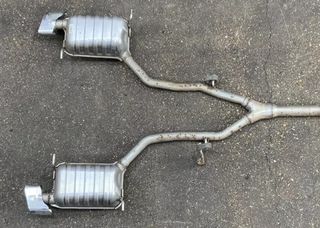 MERCEDES SLK R172 ΤΕΛΙΚΟ ΕΞΑΤΜΙΣΗΣ - ΣΙΛΑΝΣΙΕ * Α1724913501 *
