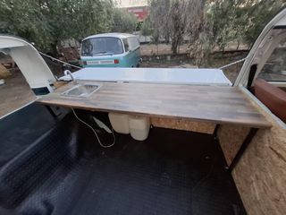 Κλούβα Volkswagen 1972 T2 1972 Retro Van Bar-thumb-18
