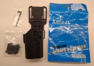 ΠΛΑΤΦΟΡΜΑ ΚΑΙ ΘΗΚΗ ΠΙΣΤΟΛΙΟΥ ΜΕ ΦΑΚΟ GLOCK 17, GLOCK 19 9mm , GLOCK 22 -0.40