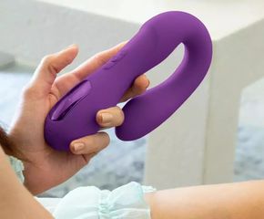 Jimmyjane - Δονητής Rabbit με Remote Control 16.9cm - Μωβ-thumb-2