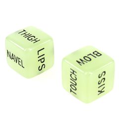 Glow in Dark Love Dice-thumb-1