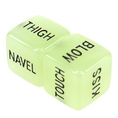 Glow in Dark Love Dice-thumb-3