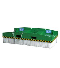 Butti 866S0520 Βιομηχανική Σκούπα Περονοφόρου Eco Compact με Βούρτσα 24000 Συρμάτων Πολυπροπυλενίου Μήκους 2000mm