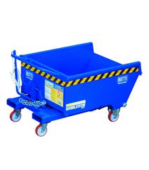 Butti 750R Μεταλλικός Kάδος Ανατρεπόμενος Αντοχής Βάρους ως 600kg Χωρητικότητας 300lt για Περονοφόρο