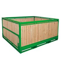 Cordes sg-240.200 Κοντέινερ Αποθήκευσης Στοιβάξιμο Πτυσσόμενο για Φορτίο Βάρους ως 3500kg