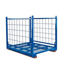 Paggiola Foldable metal container 2 sides Κοντέινερ Αποθήκευσης για Φορτίο Βάρους ως 600kg