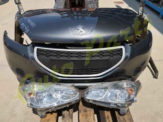 ΜΟΥΡΑΚΙ ΕΜΠΡΟΣ PEUGEOT 208, ΚΑΠΟ / ΠΡΟΦΥΛΑΚΤΗΡΑΣ / ΦΑΝΑΡΙΑ / ΦΤΕΡΑ/  ΜΕΤΩΠΗ / ΨΥΓΕΙΑ ΜΟΝΤΕΛΟ 2012-2015