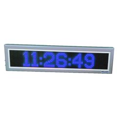 LED Ηλεκτρονική Επιγραφή P10 168x24x12cm Μπλε φως