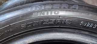 ΕΛΑΣΤΙΚΑ 205/55/R16 Falken (4 τεμάχια) μεταχειρισμένα ***TYRES SHOP PARADISIS***