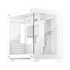 1STPLAYER MV5-TP Gaming Midi Tower Κουτί Υπολογιστή με Πλαϊνό Παράθυρο White