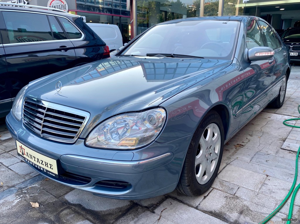 Mercedes-Benz S 430 2004 4MATIC AIRMATIC Ι ΧΕΡΙ ΕΛΑΣΤΙΚΑΣΑΝ ΚΑΙΝΟΥΡ