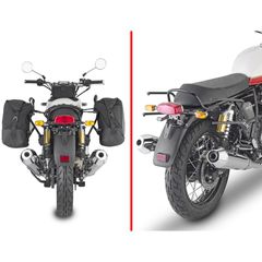 Βάσεις πλαϊνών σάκων GIVI TR9051 για Royal Enfield Interceptor 650 (2019 – 2021)