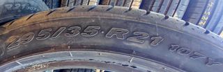ΕΛΑΣΤΙΚΑ 295/35/R21 PIRELLI (DOT:1021- 4 τεμάχια μεταχειρισμένα)***TYRES SHOP PARADISIS***