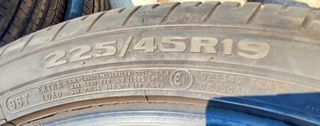 ΕΛΑΣΤΙΚΑ 225/45/R19 AVON (DOT:5122- 4 τεμάχια μεταχειρισμένα)***TYRES SHOP PARADISIS***