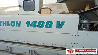 Συγκολλητική περιθωρίων Holz-Her mod.  TRIATHLON 1488V -ΕΠΩΛΗΘΗ--thumb-6