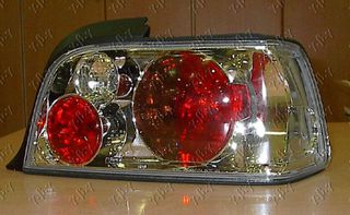 Φανάρι Πίσω Σετ Crystal Κόκκινο - Λευκό    για BMW SERIES 3 (E36) COUPE/CABRIO 90-98
