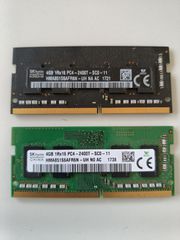 Μνήμες Λάπτοπ DDR4 SO DIMM SK HYNIX 2x4=8GB 2400mhz