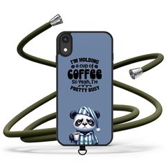 Oneplus 9 Pro CrossBody Strap Θήκη με Universal Λουράκι Κινητού και σχέδιο Coffee