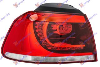 Φανάρι Πίσω Εξω Led (r - GTi) (5K0945095P) Αριστερό  για VW GOLF VI 08-13