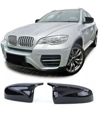 ΖΕΥΓΟΣ ΚΑΒΟΥΚΙΑ ΚΑΘΡΕΦΤΩΝ "BLACK M4-LOOK" ΓΙΑ  BMW X6 E70 (2006-2013) / X6 E71 ( 2008-2013)