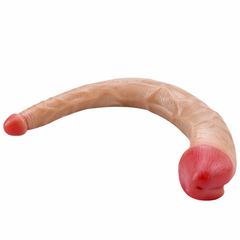 Brown Dildo with Real Skin Texture – 37.5cm-thumb-1