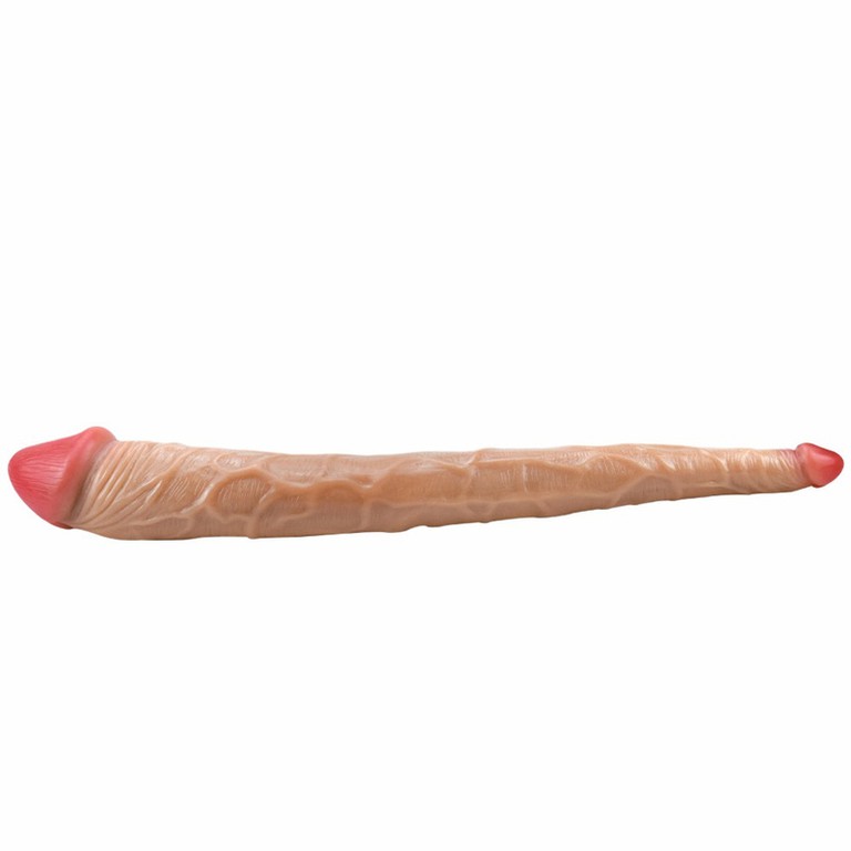 Brown Dildo with Real Skin Texture – 37.5cm