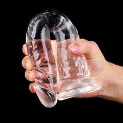 Clear RealFeel Cock –  No Testicles M-thumb-2